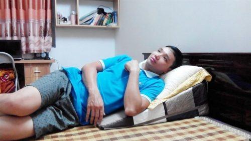 Gối hỗ trợ chống trào ngược dạ dày cho người lớn Hi-Sleep photo review